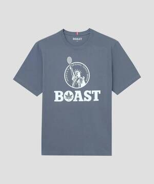 NEW BOAST men's statue of liberty tee in vintage navy